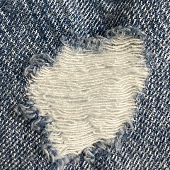 👖Gap Denim Distressed Mom Jeans          Sz : 12 /31 Regular   Straight Leg 🦵 - Picture 8 of 8